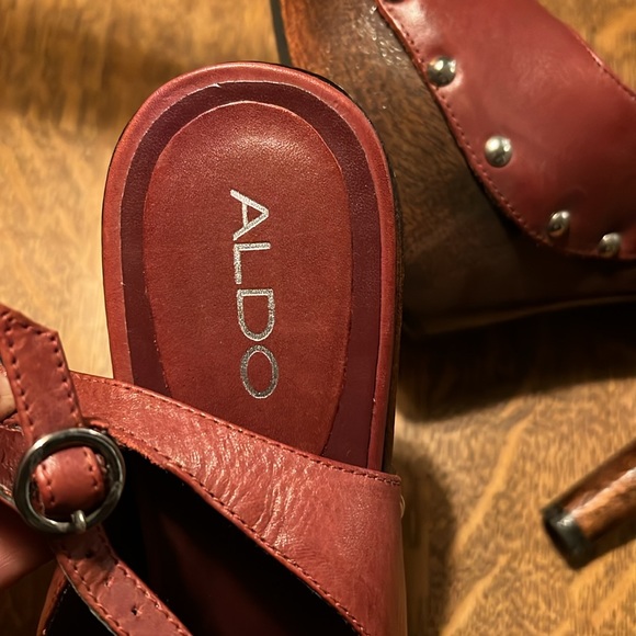 Aldo stacked heel size 38 Higuey - Picture 4 of 11